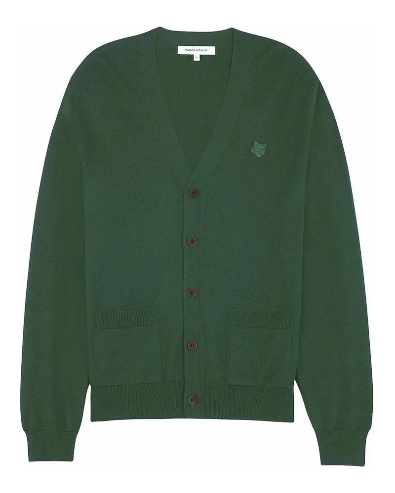 Kitsuné Cardigan - Grün Grün