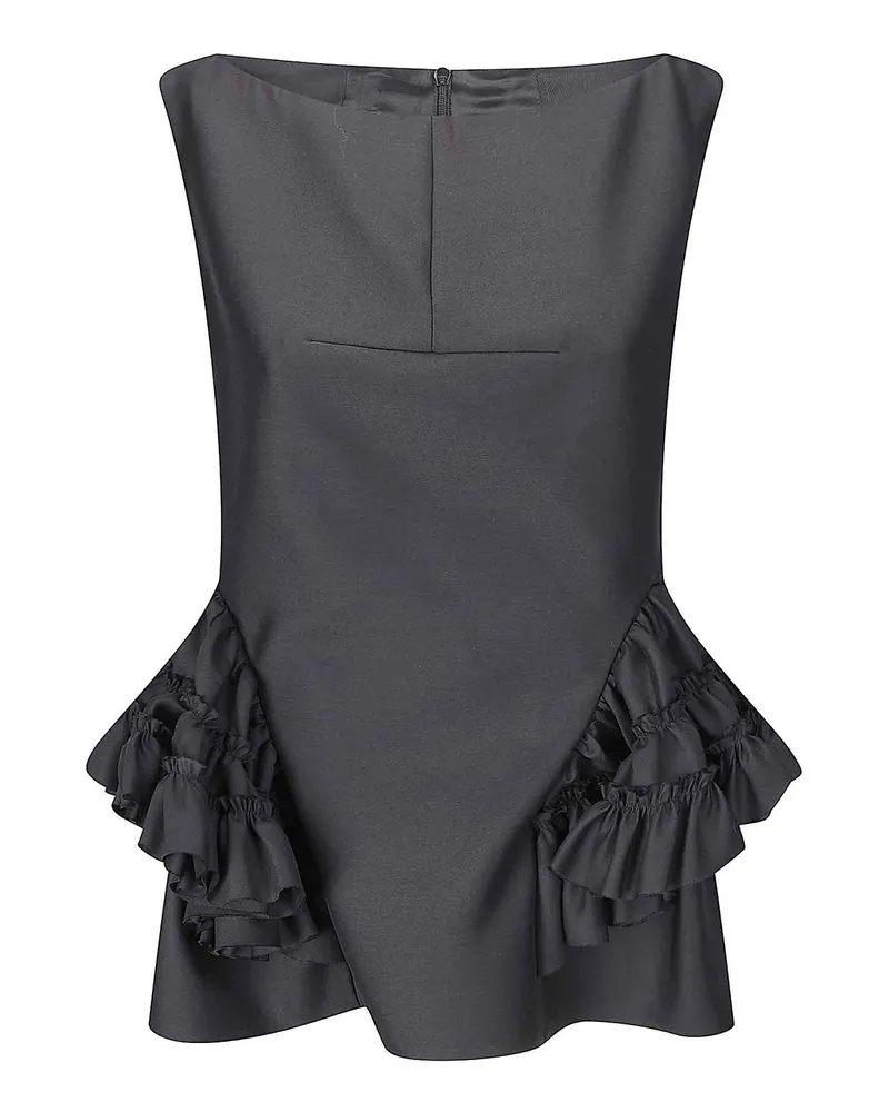 Dries van Noten Top - Schwarz Schwarz