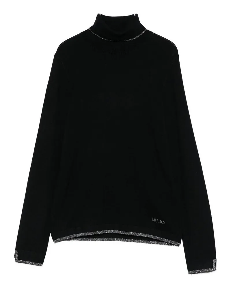 Liu Jo Rollkragenpullover - Schwarz Schwarz