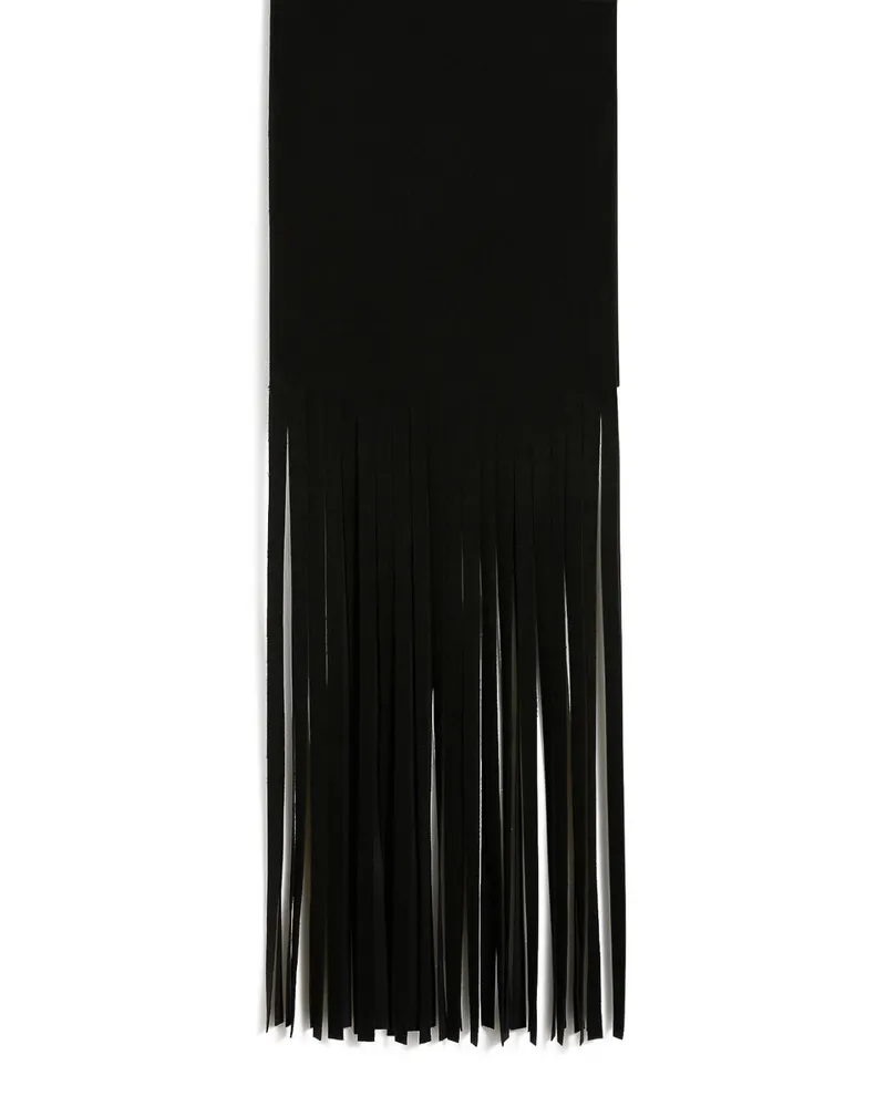 SPORTMAX Schal - Schwarz Schwarz