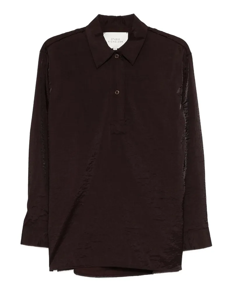 Studio Nicholson Hemd - Braun Braun
