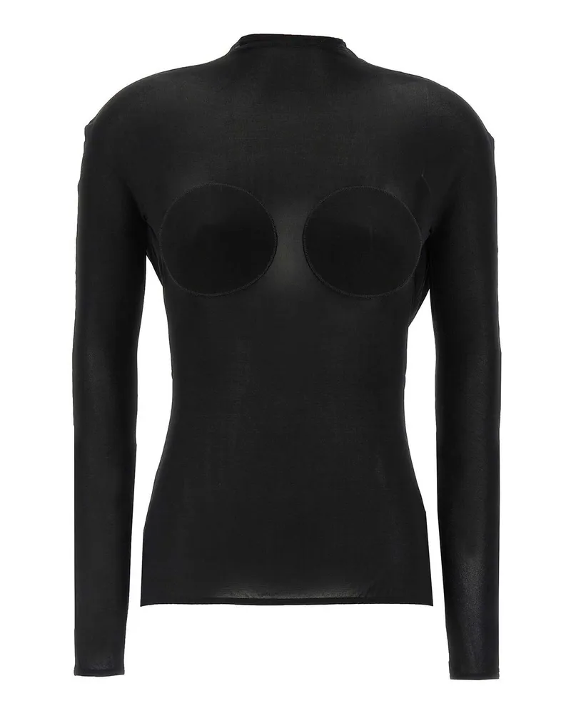Jean Paul Gaultier Cardigan - Schwarz Schwarz