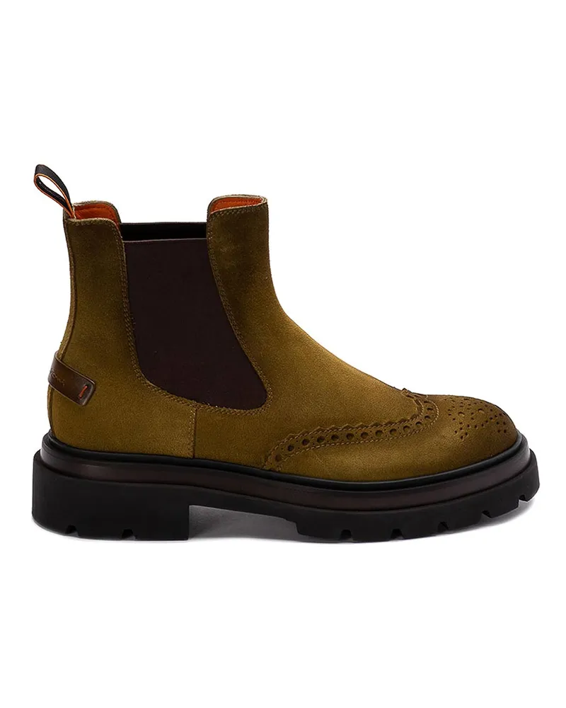 Santoni Mokassins - Grün Grün