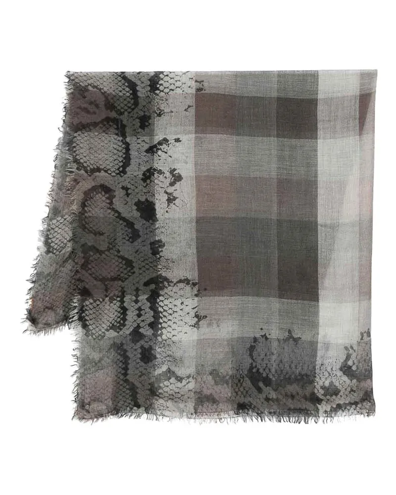 Faliero Sarti Schal - Grau Grau