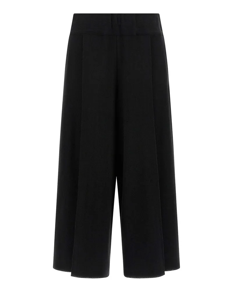 Issey Miyake Casual Hose - Schwarz Schwarz