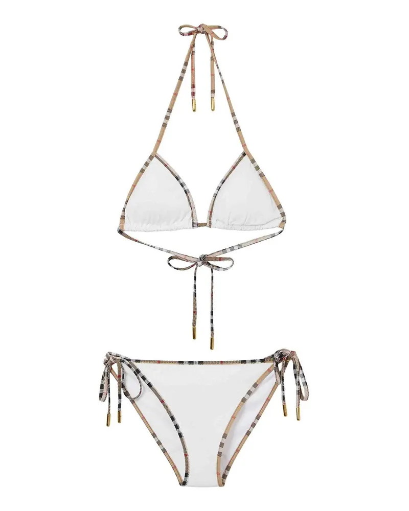 Burberry Bikini - Weiß Weiß