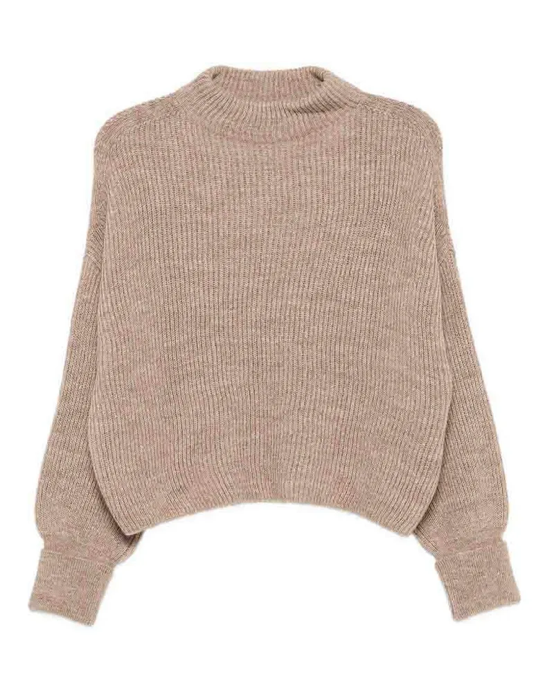 Closed Rundhalspullover - Beige Beige