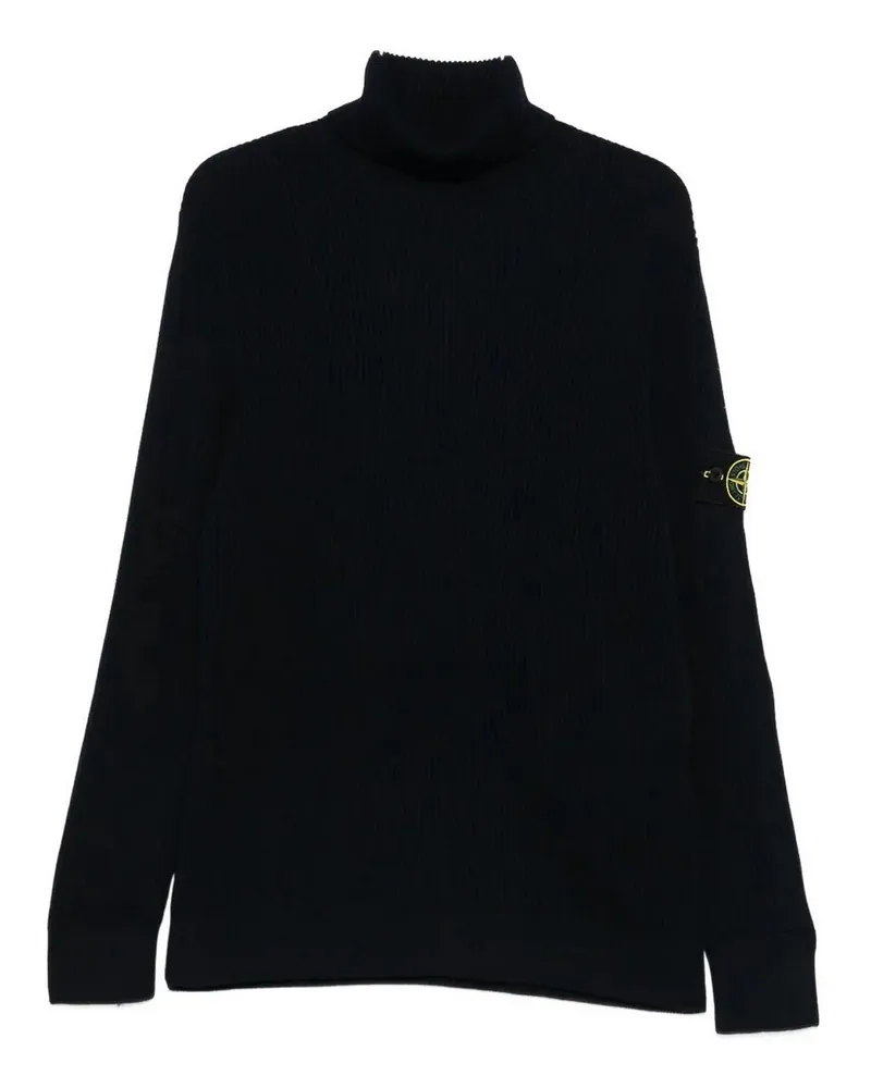 Stone Island Rollkragenpullover - Dunkelblau Dunkelblau