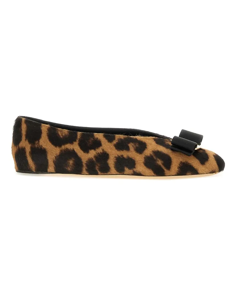 Ferragamo Ballerinas - Animal Animal