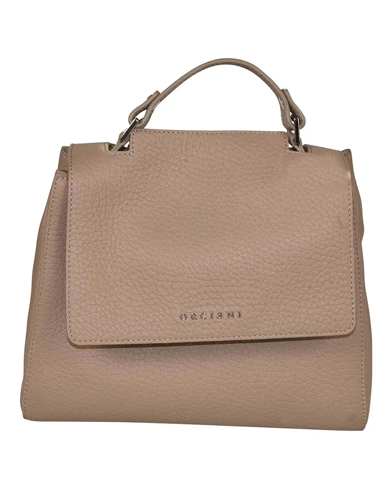 Orciani Schultertasche - Beige Beige