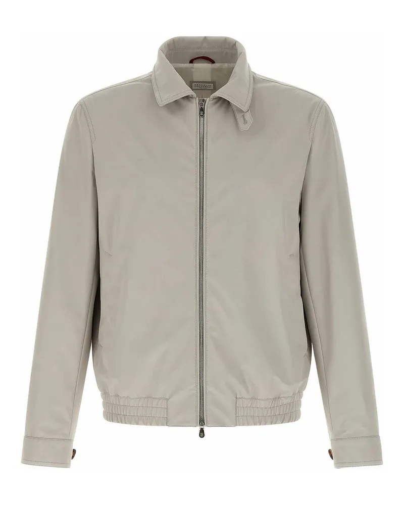 Brunello Cucinelli Bomberjacke - Grau Grau