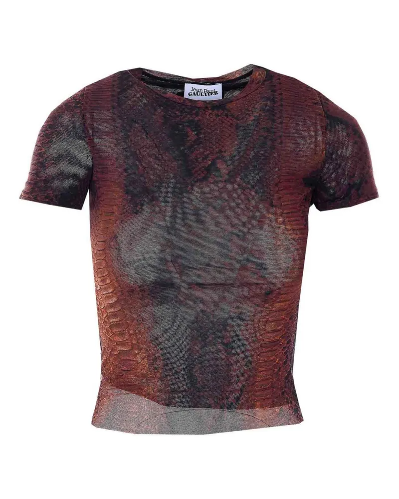 Jean Paul Gaultier T-Shirt - Braun Braun
