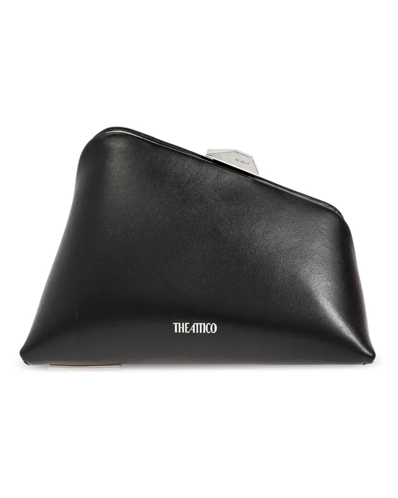 ATTICO Clutch - Schwarz Schwarz