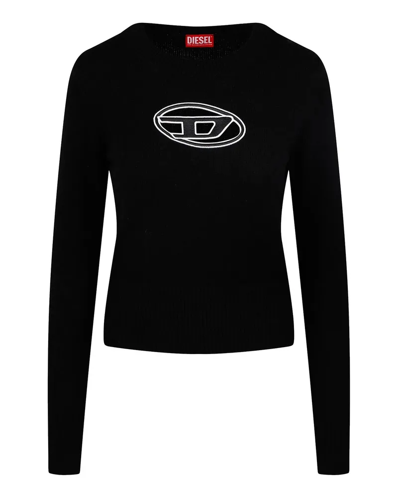 Diesel U-Boot-Pullover - Schwarz Schwarz