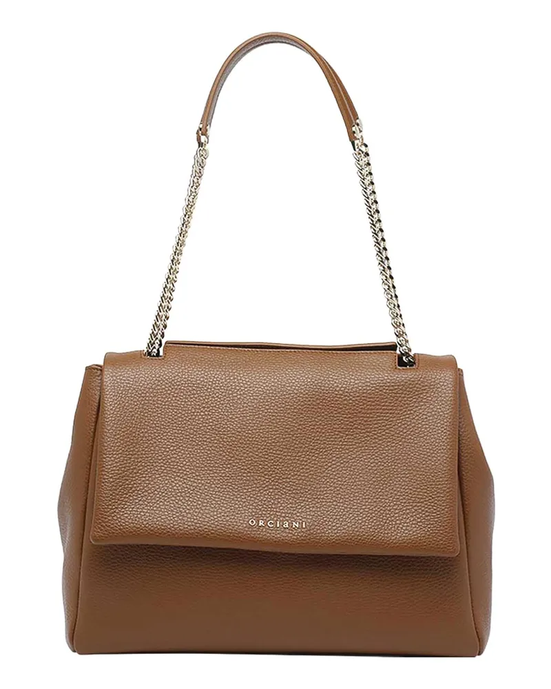 Orciani Schultertasche - Braun Braun