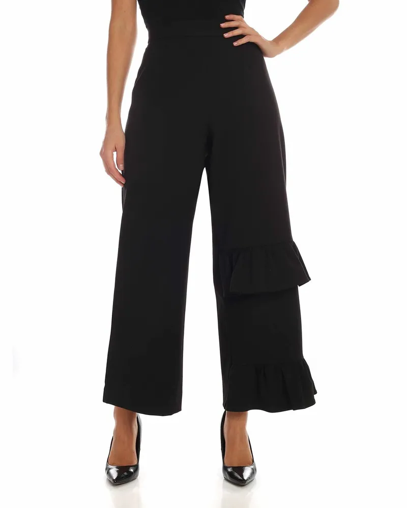 Vivetta Casual Hose - Schwarz Schwarz