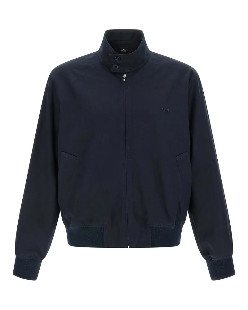 A.P.C. A. P.C. Rollkragenpullover - Blau Blau