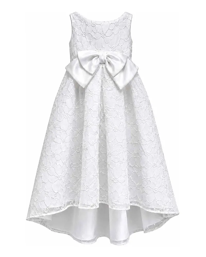 La Stupenderia Knielanges Kleid - Weiß Weiß