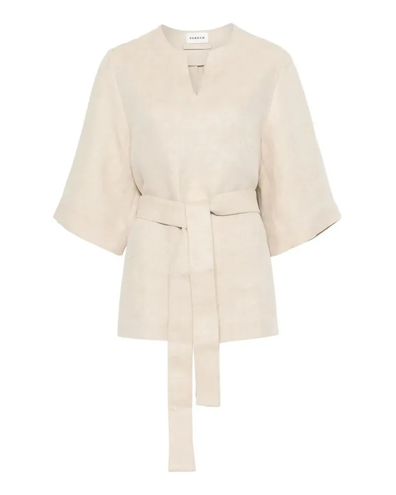 P.A.R.O.S.H. P. A.R. O.S. H. V-Pullover - Beige Beige