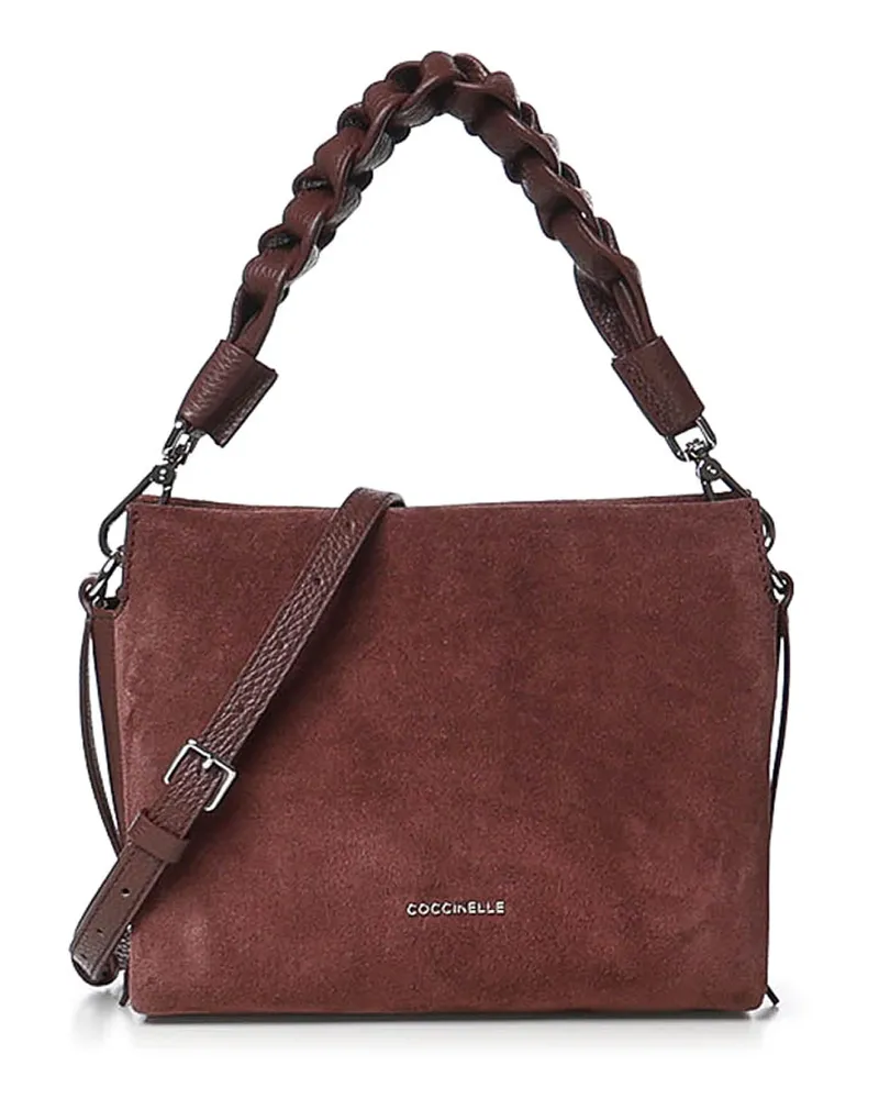 Coccinelle Schultertasche - Dunkelrot Dunkelrot
