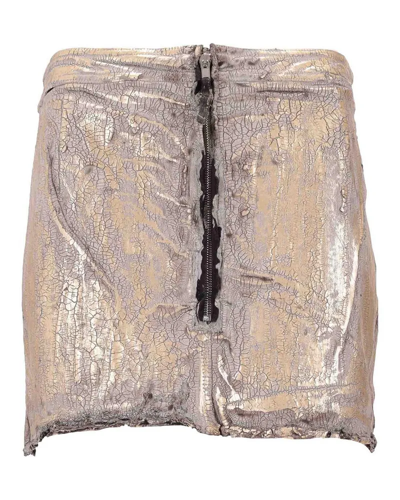 Rick Owens Minirock - Gold Gold