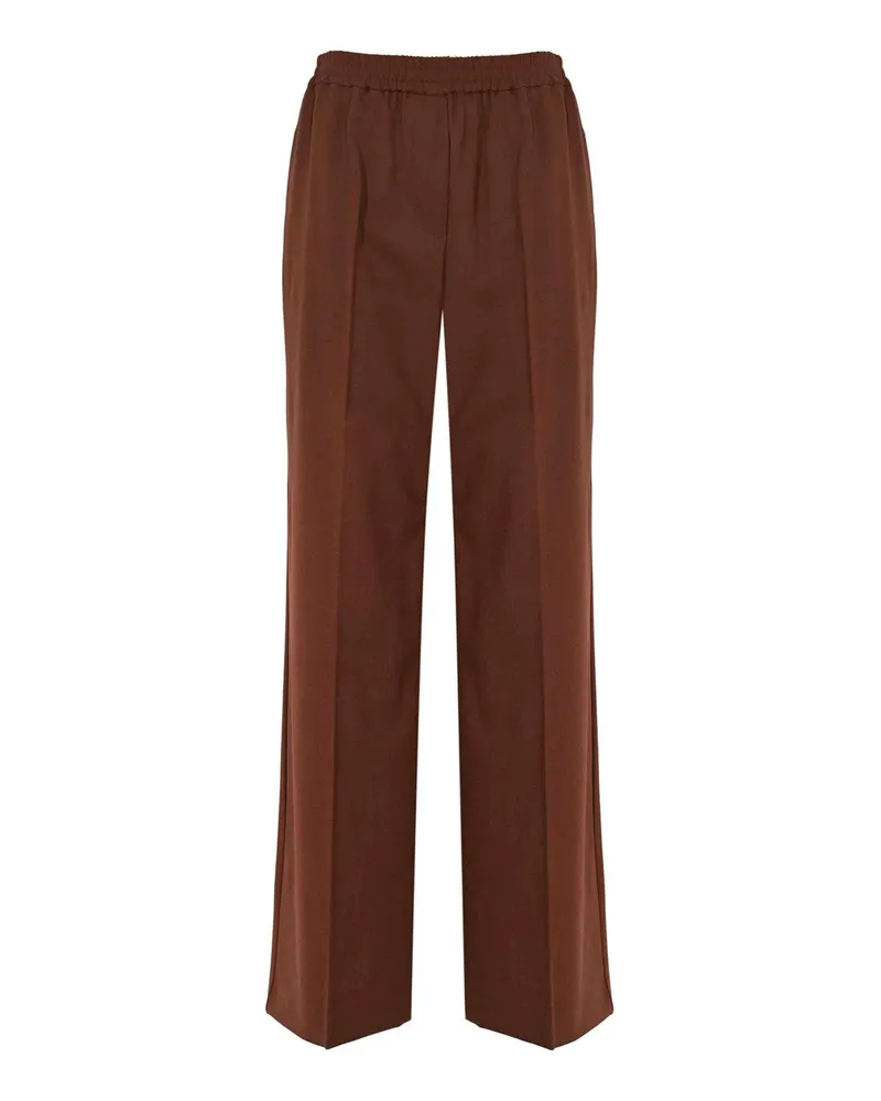 Max Mara Casual Hose - Bordeaux Bordeaux