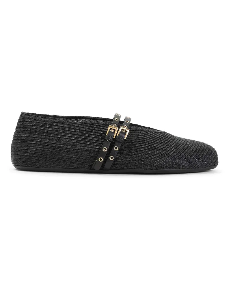 Alaïa Ballerinas - Schwarz Schwarz