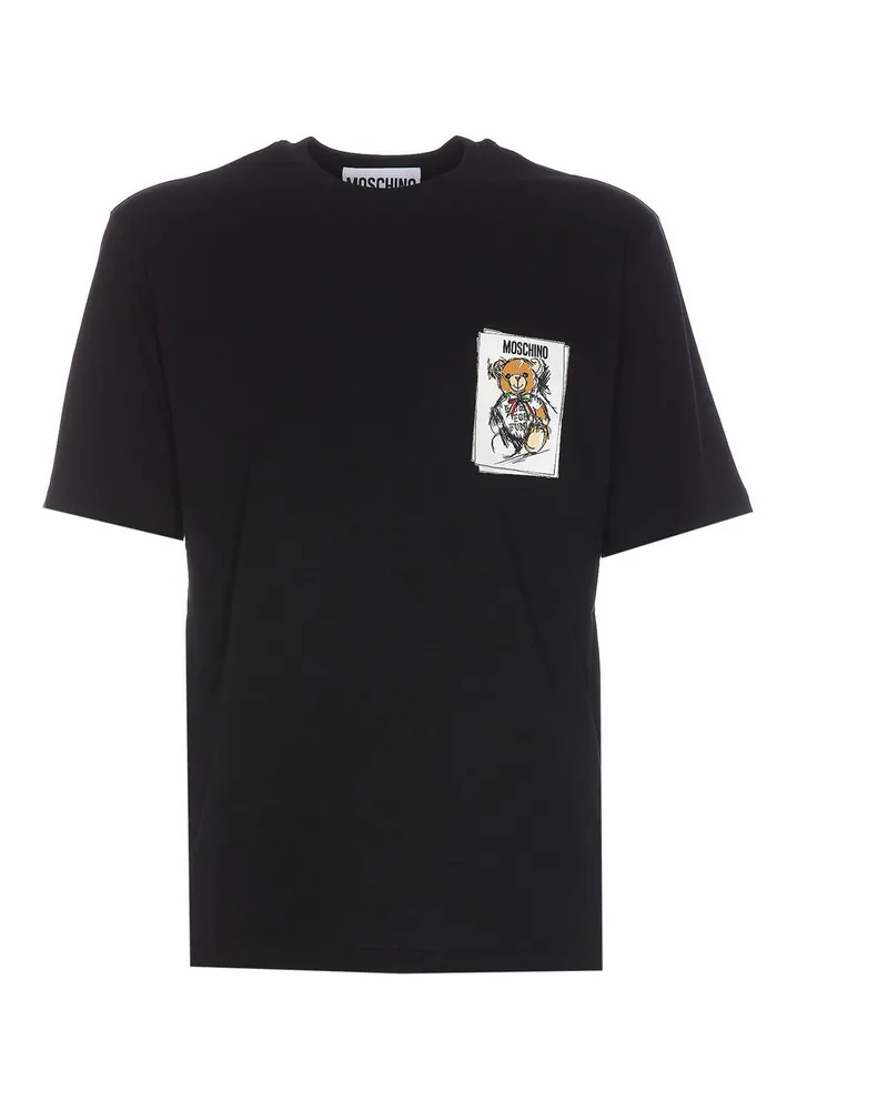 Moschino T-Shirt - Schwarz Schwarz