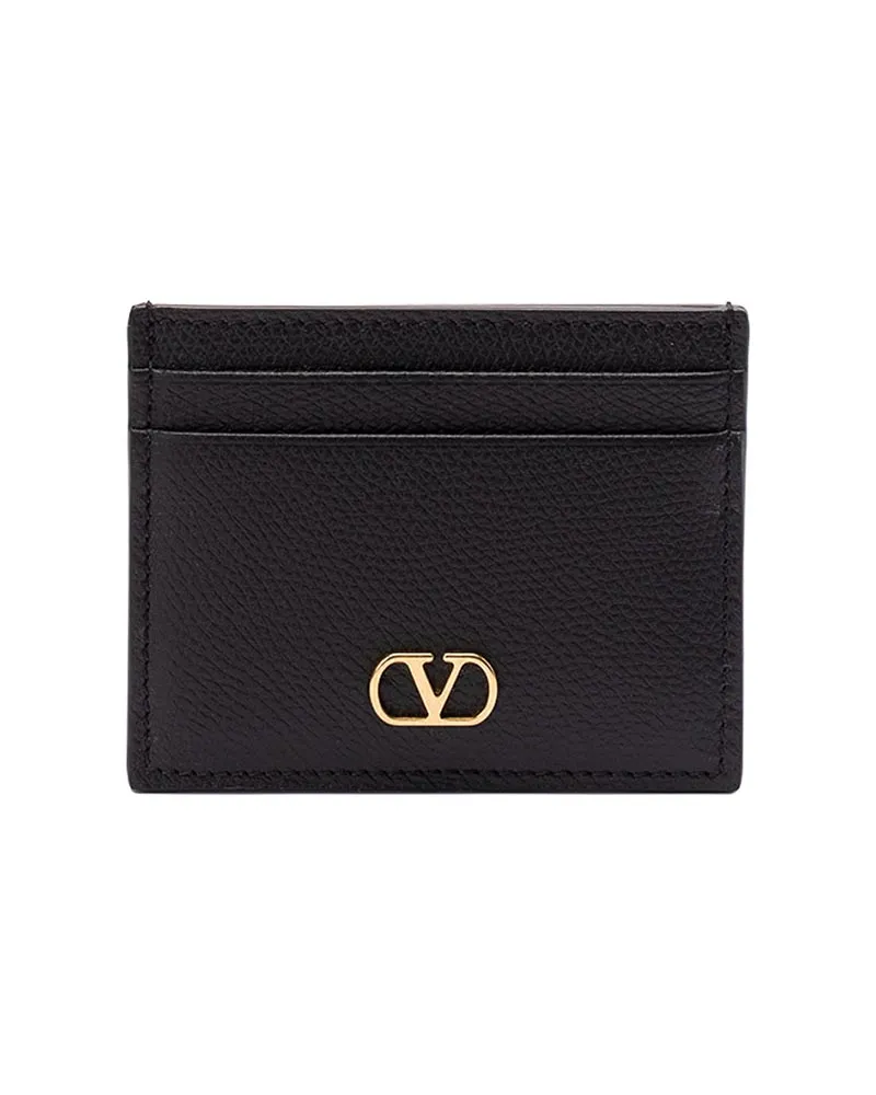 Valentino Garavani Portemonnaie - Schwarz Schwarz