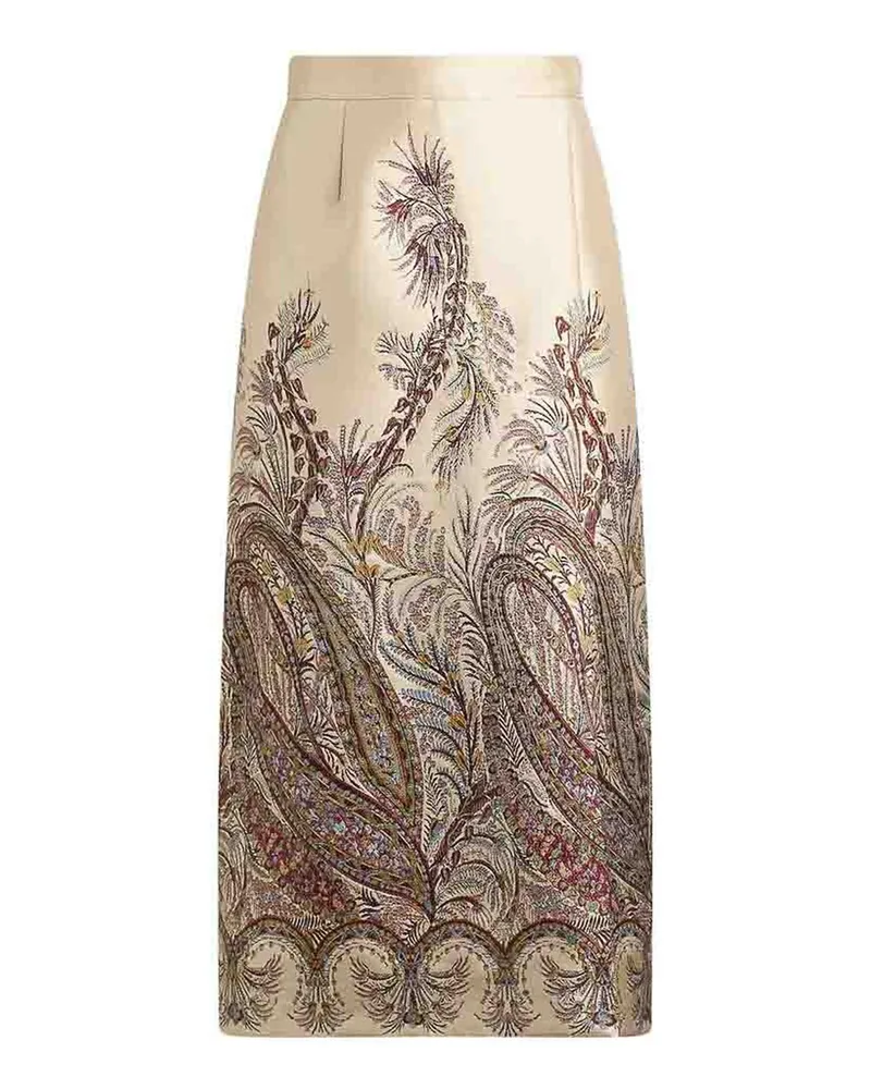 Etro Langer Rock - Beige Beige