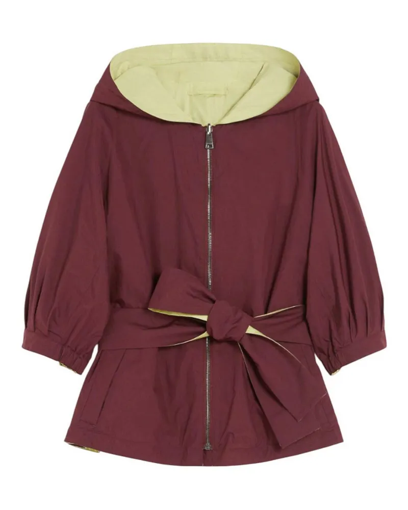 Max Mara Trenchcoat - Dunkelrot Dunkelrot