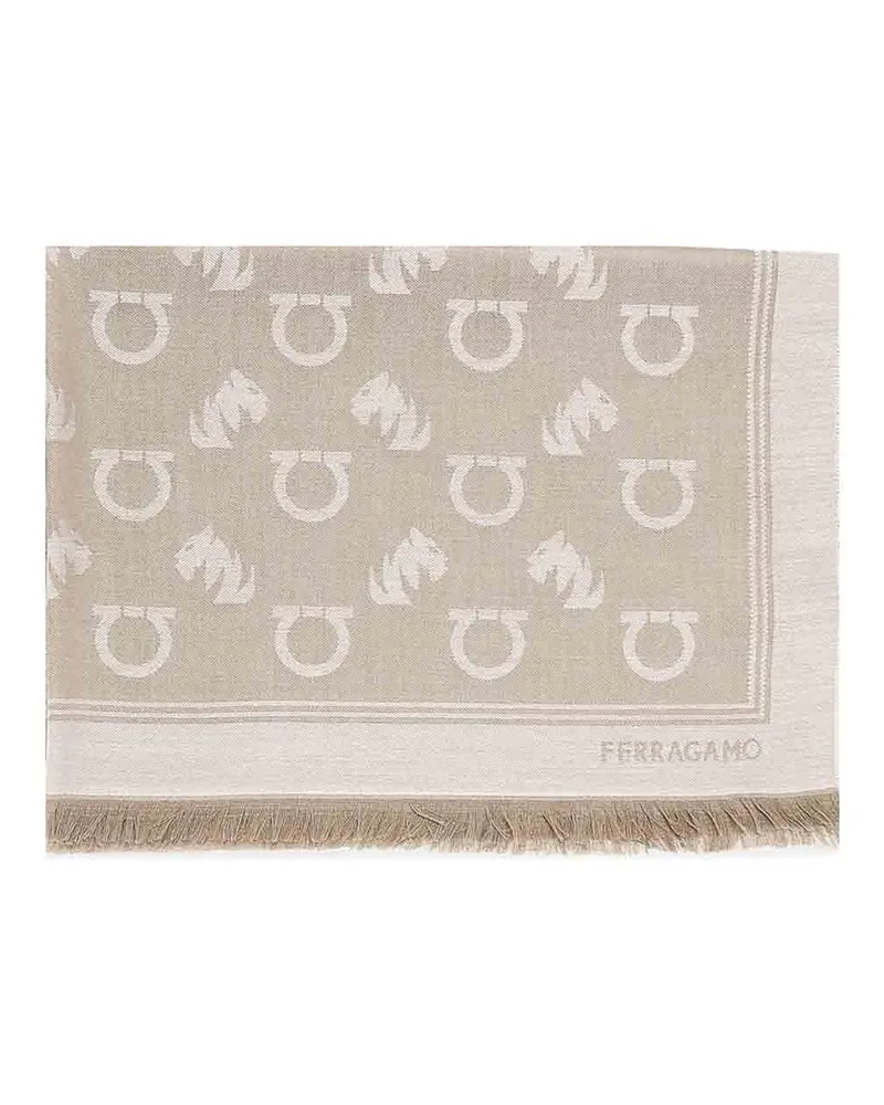 Ferragamo Schal - Beige Beige