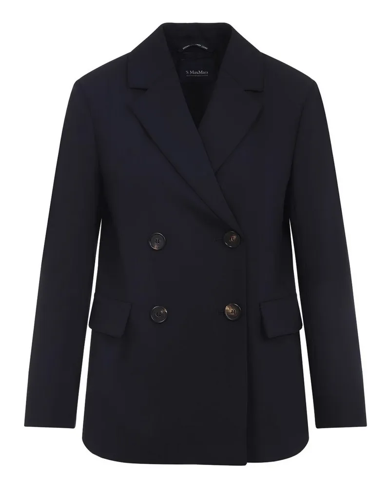 Max Mara Casualjacke - Blau Blau