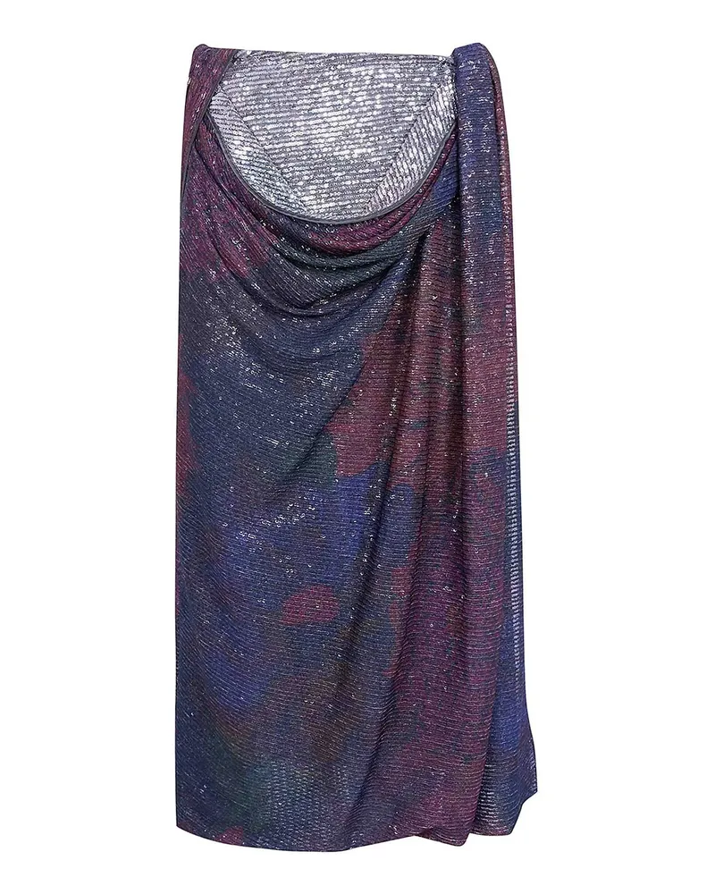 Maison Margiela Langer Rock - Blau Blau