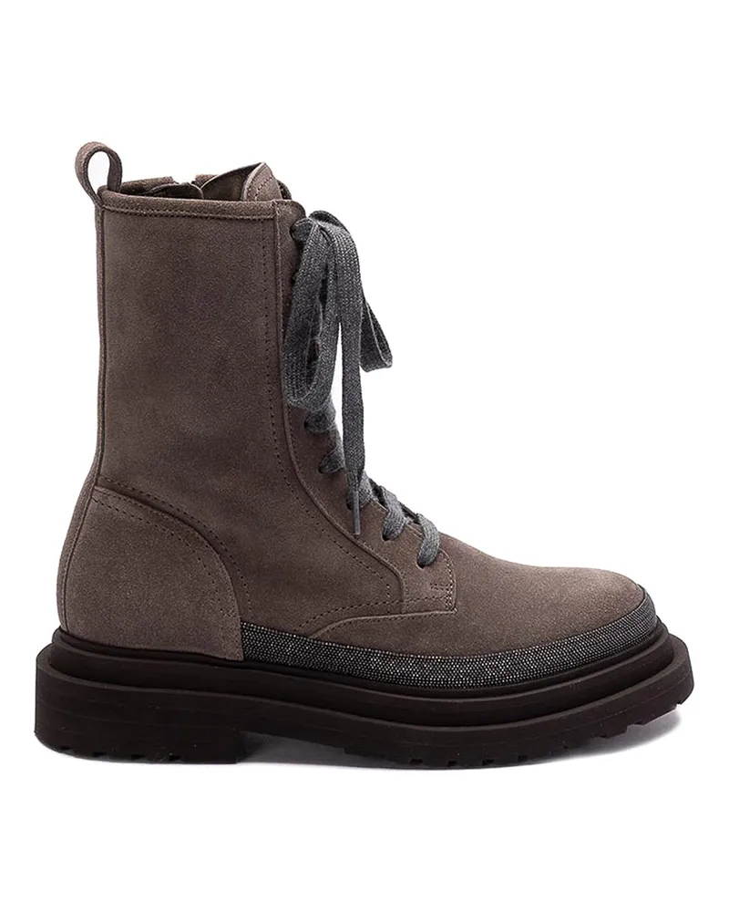 Brunello Cucinelli Stiefeletten - Schwarz Schwarz