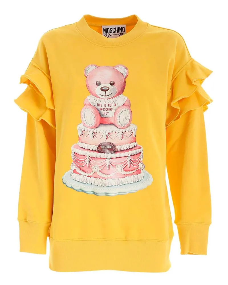 Moschino Sweatshirt - Gelb Gelb