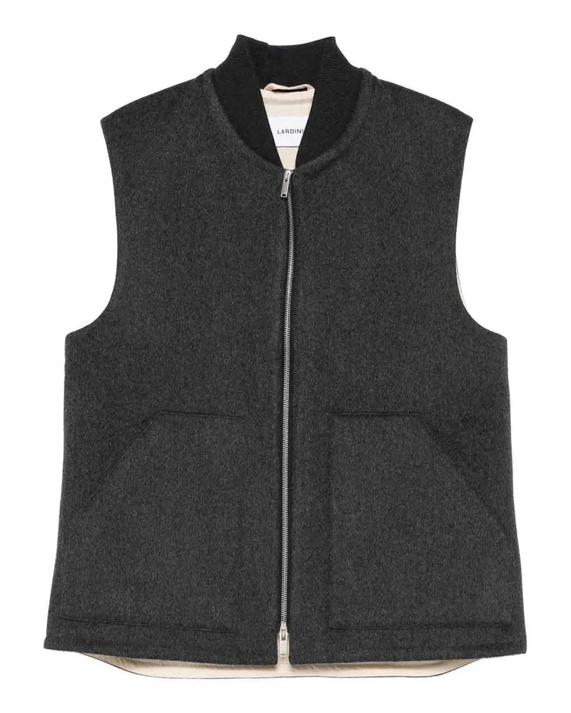 LARDINI Weste - Grau Grau