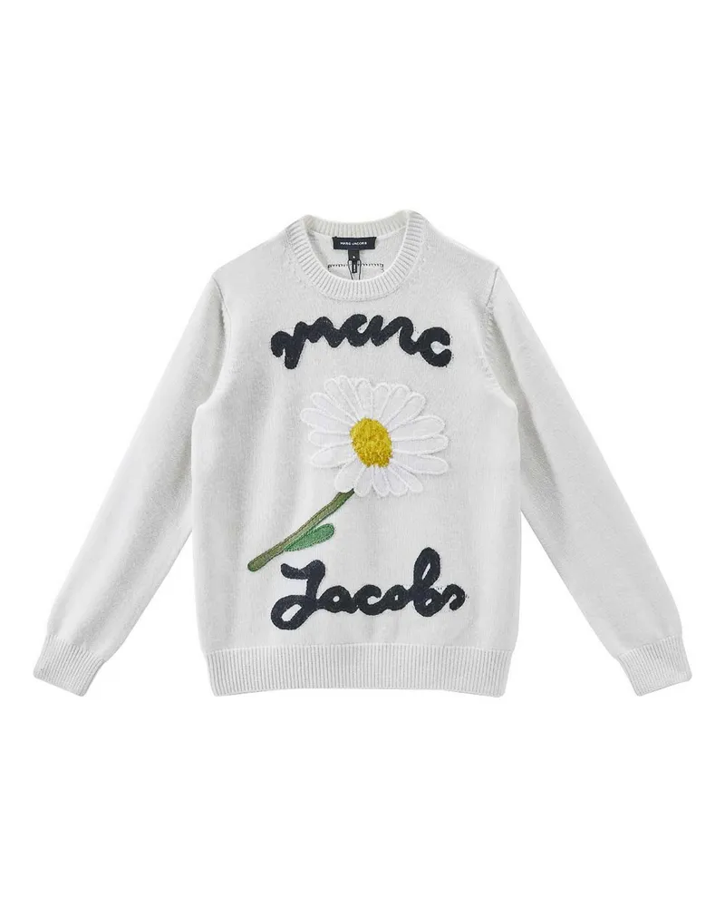 Marc Jacobs Rundhalspullover - Weiß Weiß