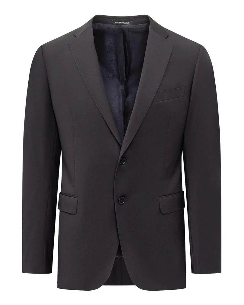 Emporio Armani Eleganter Anzug - Schwarz Schwarz