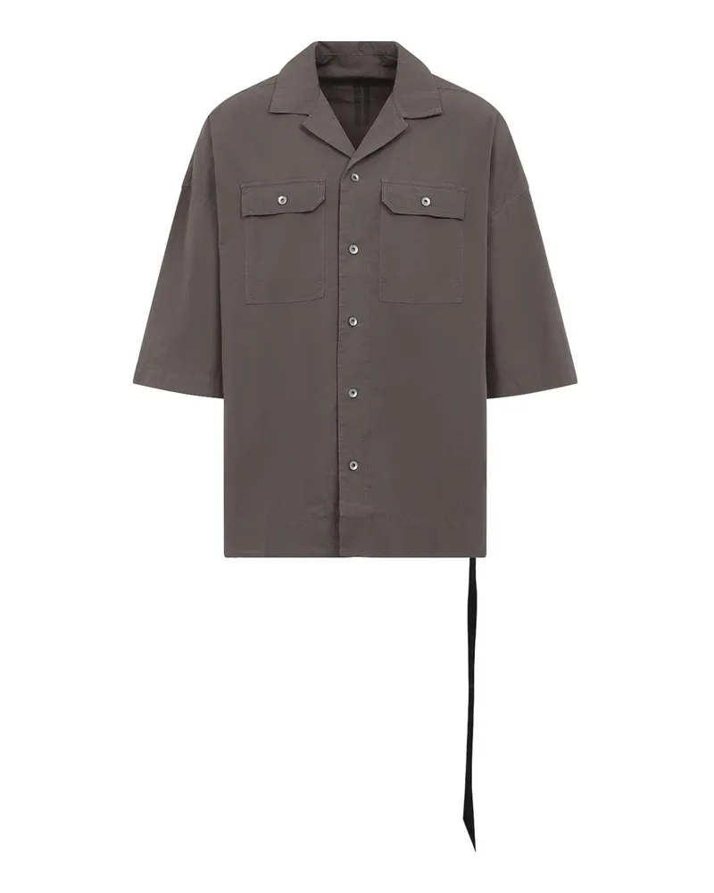 Rick Owens Hemd - Grau Grau