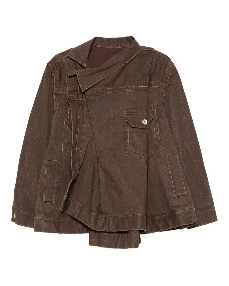 Sacai Jeansjacke - Denim Denim