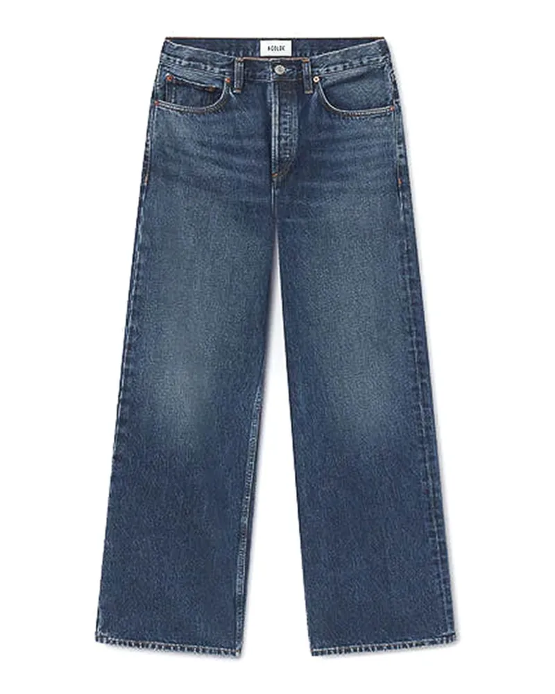 AGOLDE Straight Leg Jeans - Blau Blau