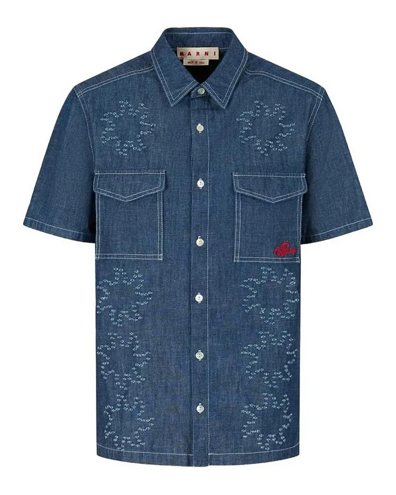 Marni Hemd - Blau Blau