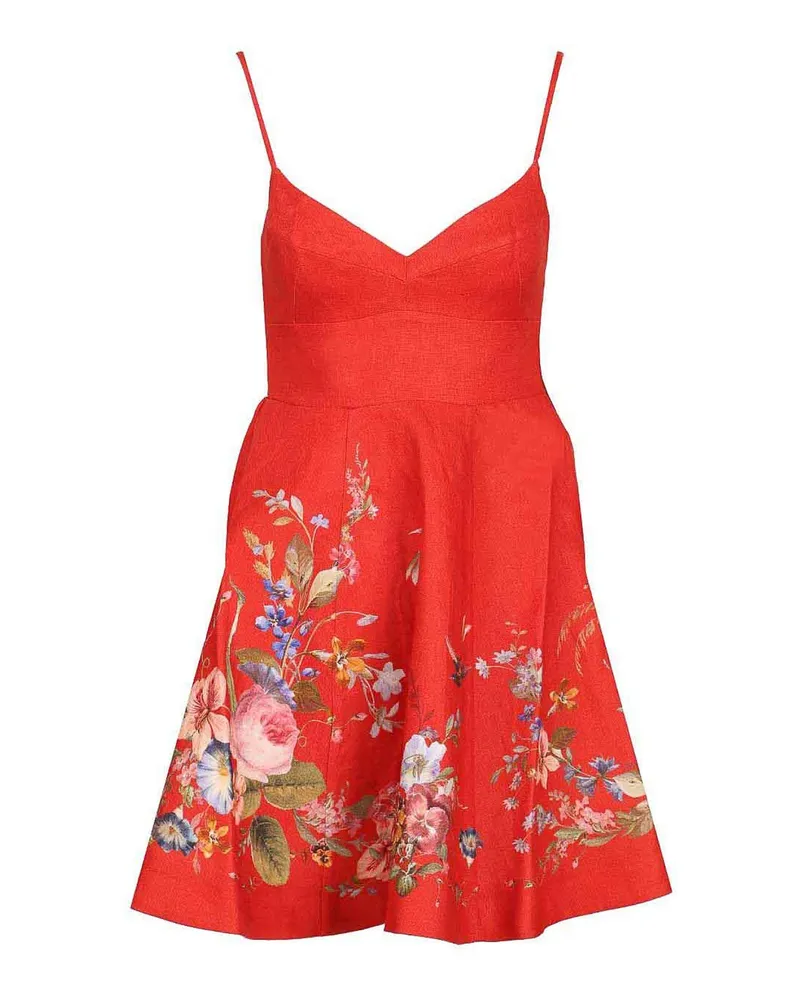 Zimmermann Kurzes Kleid - Rot Rot