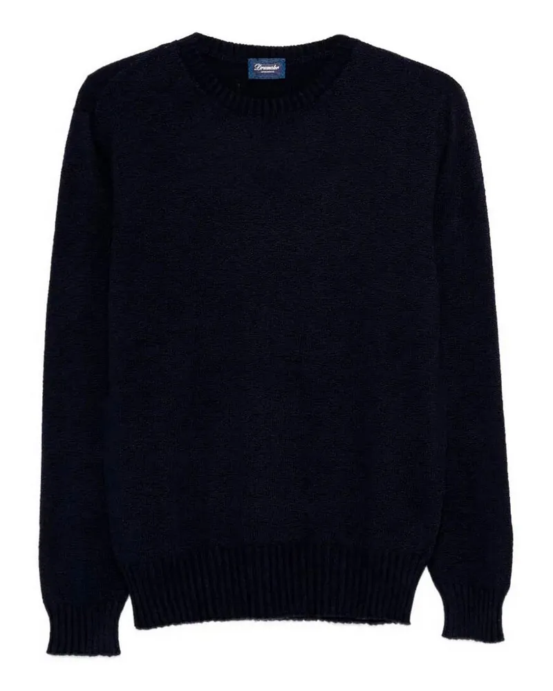 Drumohr  Rundhalspullover - Blau Blau