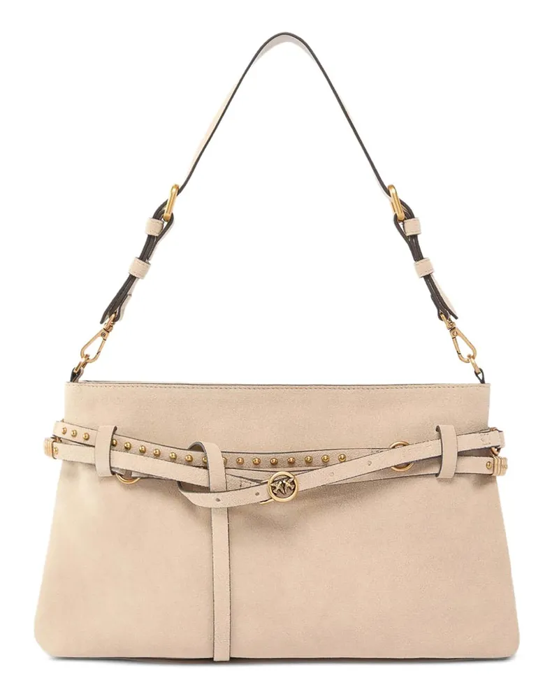 Pinko Schultertasche - Beige Beige