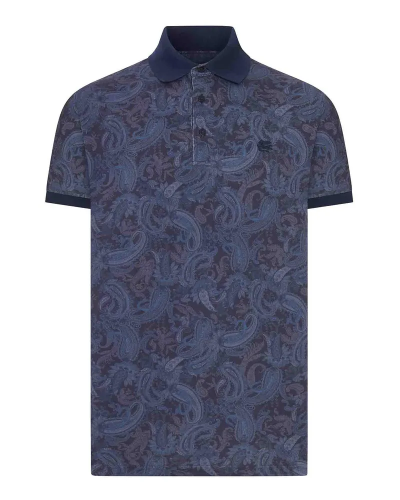 Etro Poloshirt - Blau Blau