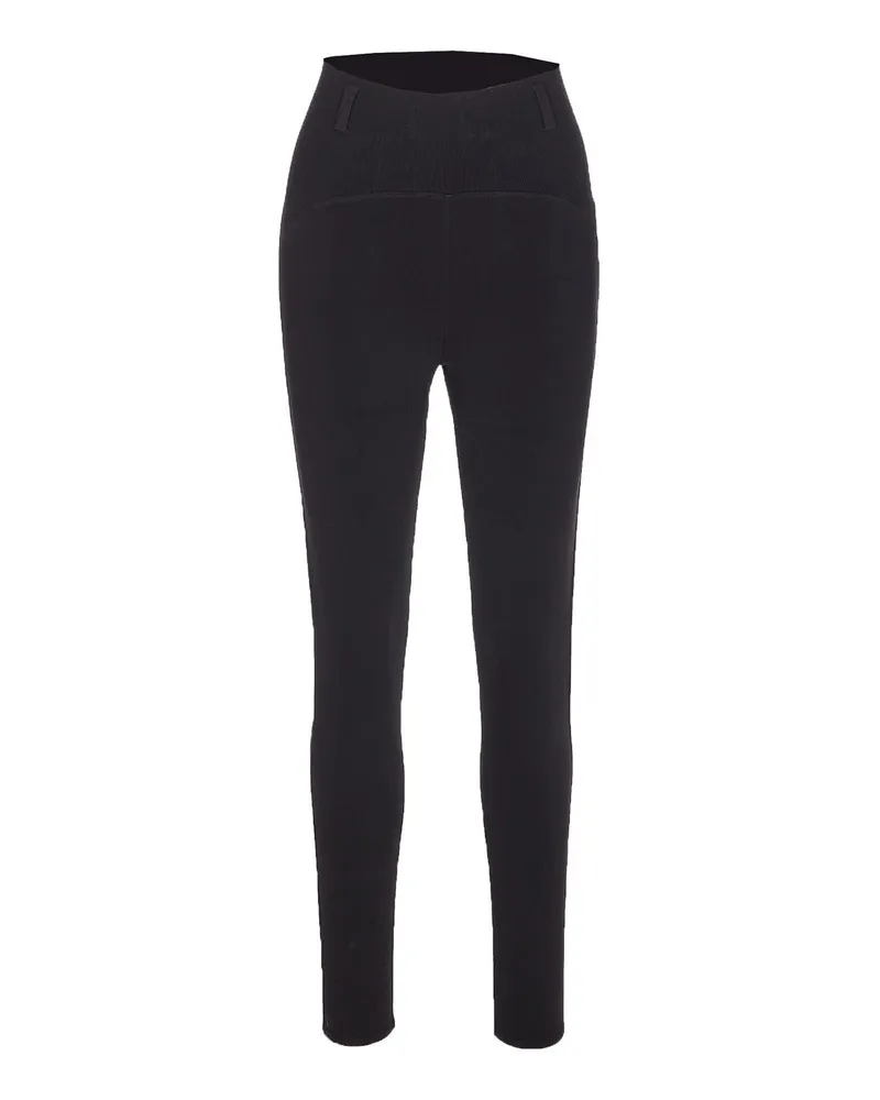 Alaïa Leggings - Schwarz Schwarz