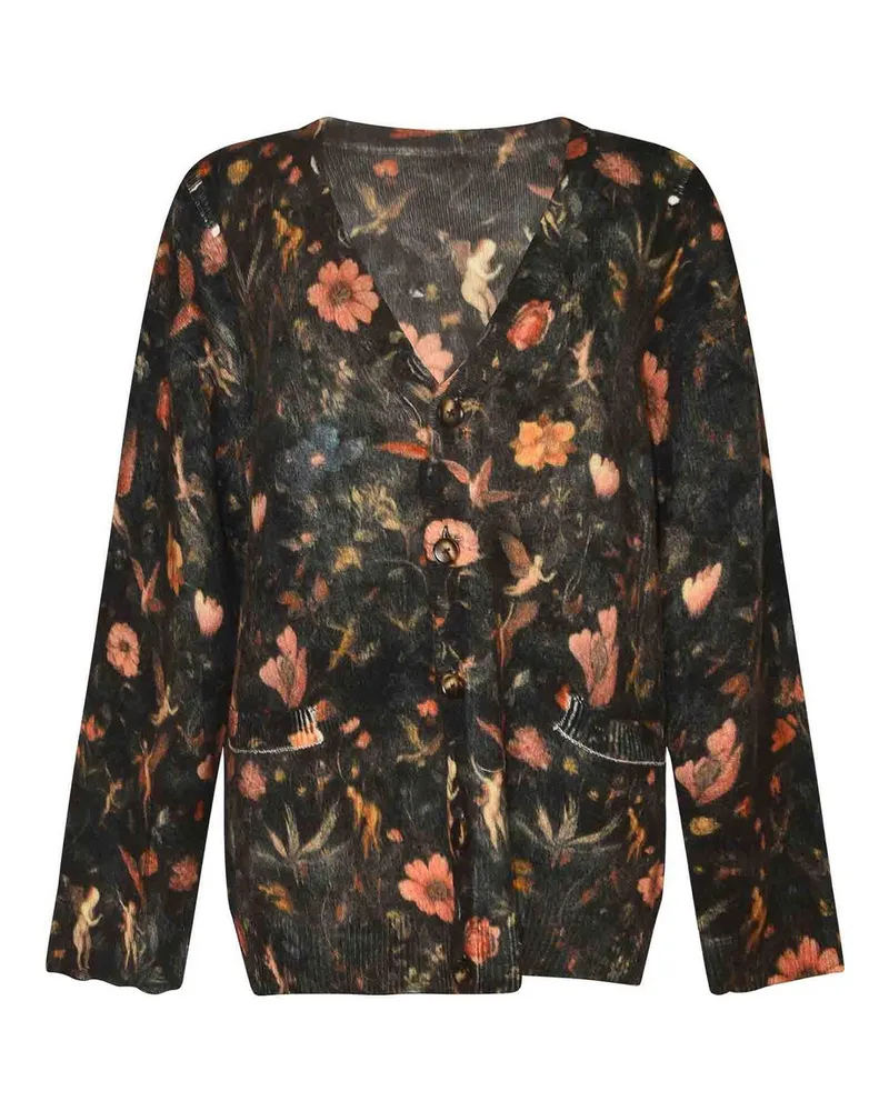 R13 Rundhalspullover - Rot Rot