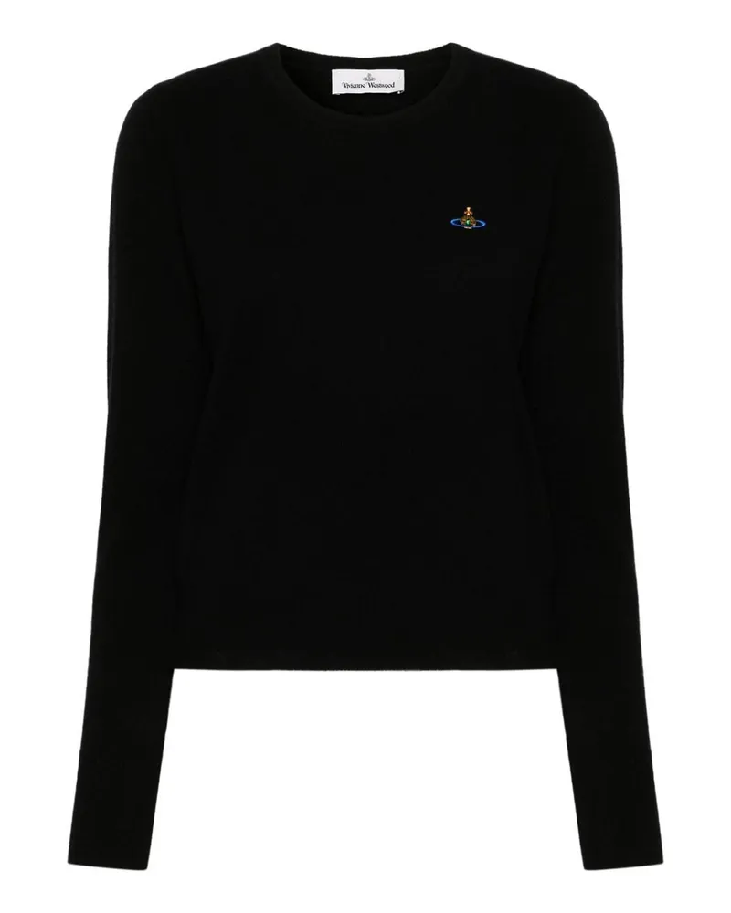 Vivienne Westwood Rundhalspullover - Schwarz Schwarz
